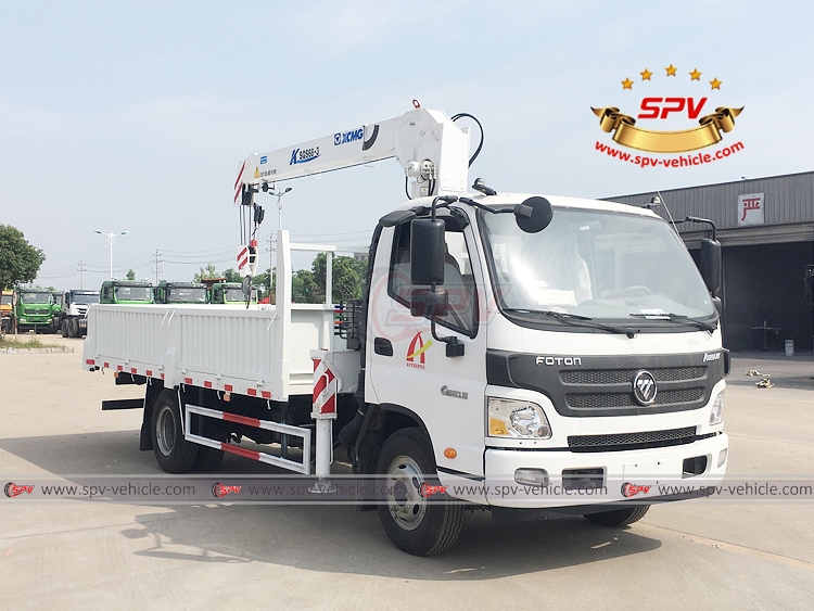 3.2 Tons Truck Mounted Crane FOTON - RF